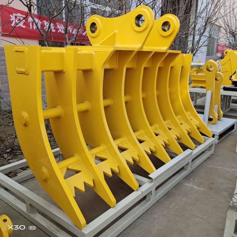 5T To 30T Excavator Ripper Tooth Rake Bucket Ripper Teeth Ripper Multi Tooth Matching